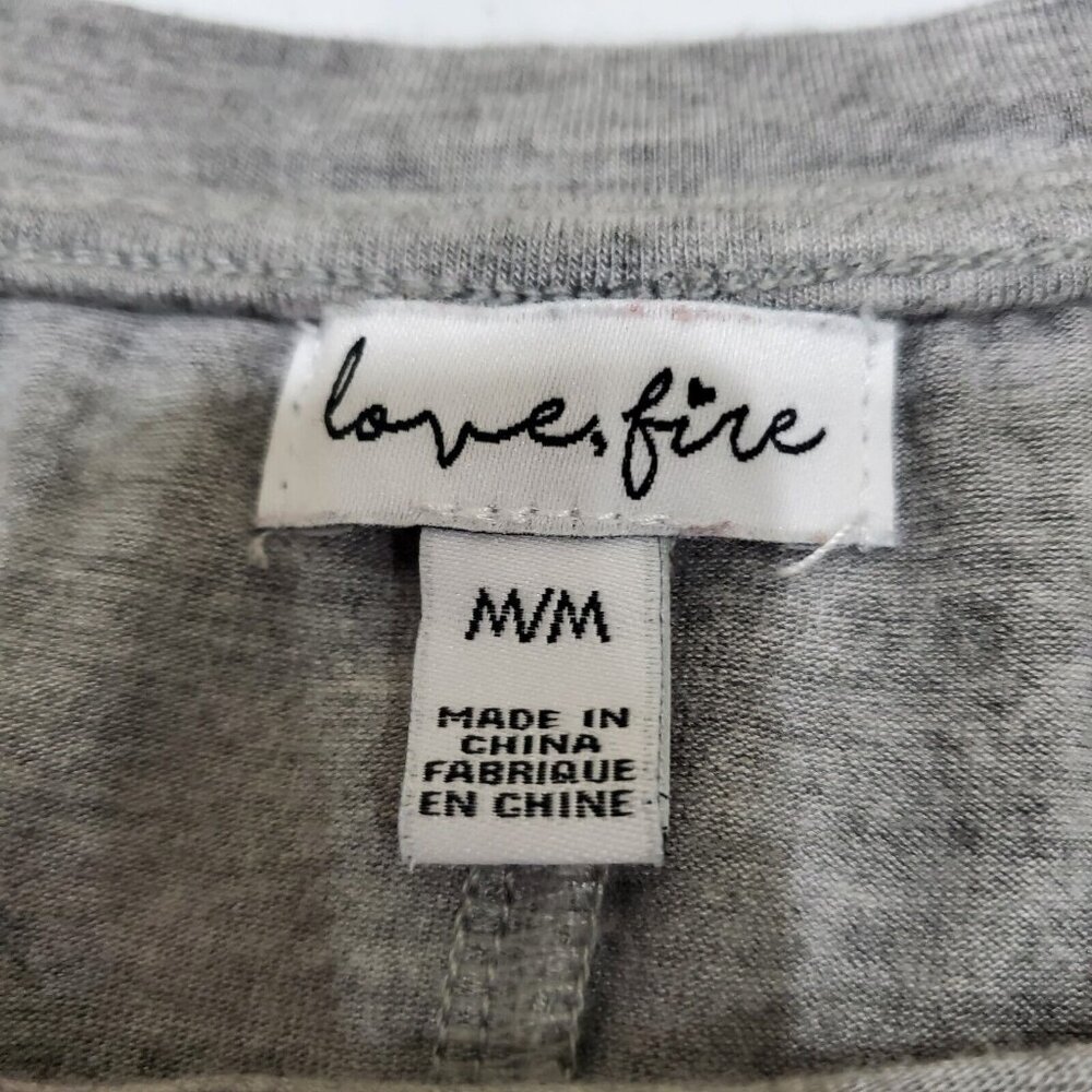 Love Fire Dress Women's Size XS Multicolor Striped Short Length Ruched Side - Picture 7 of 10